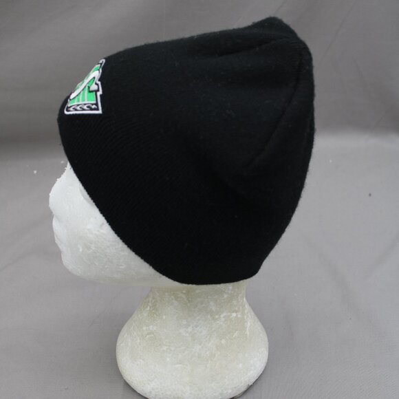 Saskatchewan Roughriders Toque (retro) - Team Logo on Black - Adult Stretch Fit - Picture 4 of 8